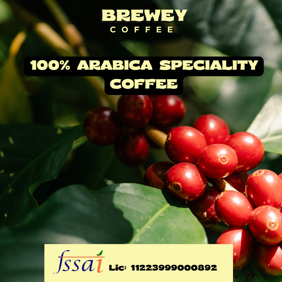 Coorg Harvest Symphony-Whole Crop Naturals 100% Arabica Coffee - Medium Roast with Fruity Notes of Roasted Almond and Grapes